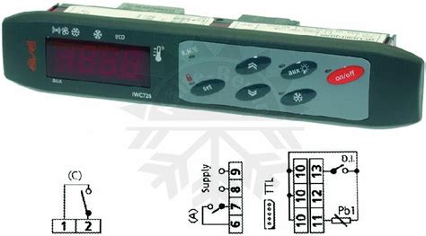 eliwell iwc 720 prezzo|THERMOSTAT ELIWELL IWC720 SHORT .